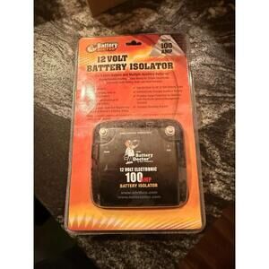 NEW WIRTHCO 20090 BATTERY DOCTOR 12 VOLT BATTERY ISOLATOR 100 AMP